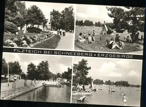 Schneeberg Erzgebirge Filzteich Kat. Schneeberg