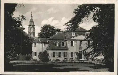 Bad Langensalza Kulturhaus des Schwefelbades Kat. Bad Langensalza