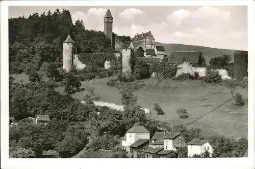 Hirschhorn Neckar Schloss Kat. Hirschhorn (Neckar)