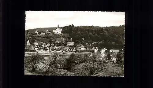 Hirschhorn Neckar Burg Schloss Hotel Kat. Hirschhorn (Neckar)