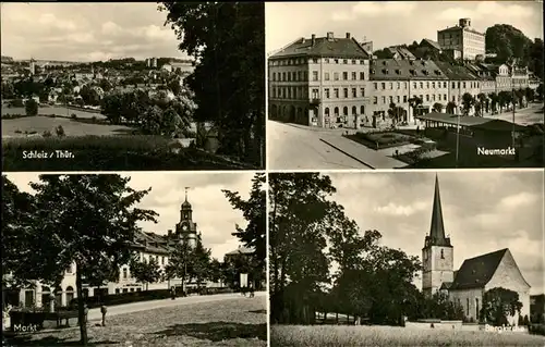 Schleiz Neumarkt Bergkirche Kat. Schleiz