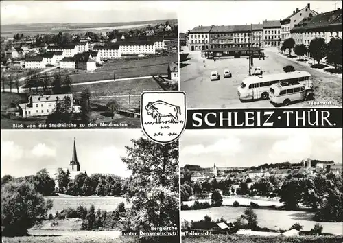 Schleiz Bergkirche Neumarkt Kat. Schleiz