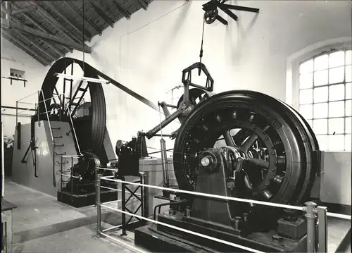 Ziegenrueck Energetikmuseum Maschinensaal Kat. Ziegenrueck Thueringen