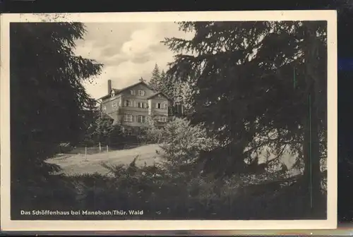 Manebach Schoeffenhaus Kat. Ilmenau