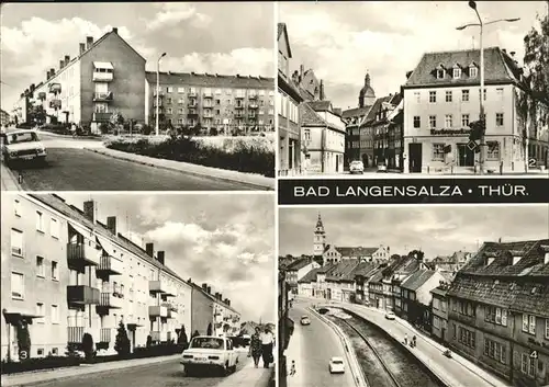 Bad Langensalza Friedrich Hahn Strasse Otto Winter Strasse Marktstrasse Kat. Bad Langensalza
