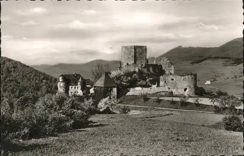 Baumholder Burg Lichtenberg Burggaststaette Kat. Baumholder