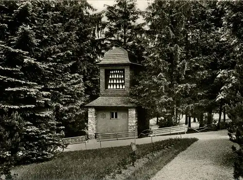 Baerenfels Erzgebirge Glockenturm Kat. Altenberg