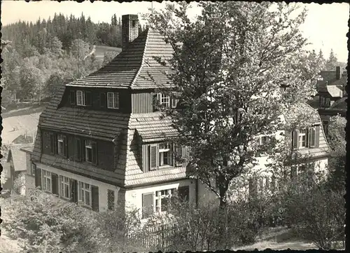 Baerenfels Erzgebirge Spitzberbaude Handwerkererholungsheim Kat. Altenberg