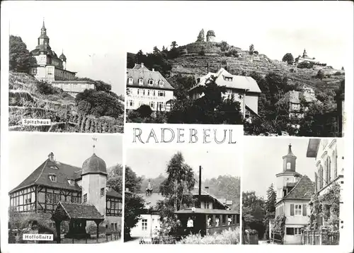 Radebeul Spitzhaus Hof Loessnitz Kat. Radebeul