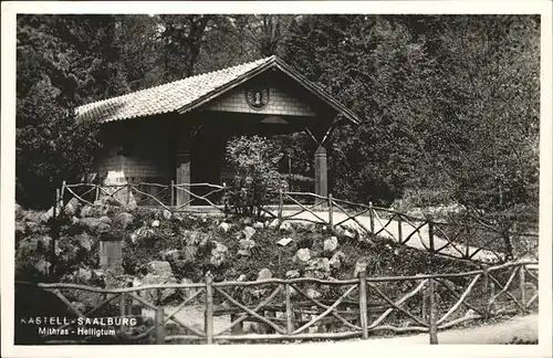 Kastell Saalburg Mithras Heiligtum Kat. Bad Homburg v.d. Hoehe