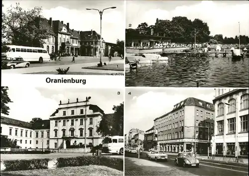 Oranienburg Bahnhof Schloss Strasse des Friedens Kat. Oranienburg