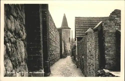 Templin Stadtmauer Kat. Templin