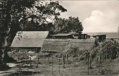 Koserow Fischerhuetten Usedom Kat. Koserow