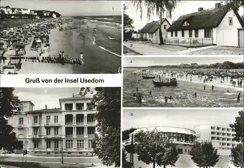 Usedom Ostseebad Bansin Heringsdorf Zempin Ahlbeck Loddin Koelpinsee Kat. Usedom