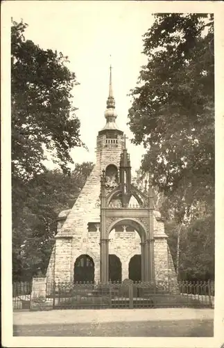 Luetzen Gustav Adolf Kapelle Denkmal Kat. Luetzen