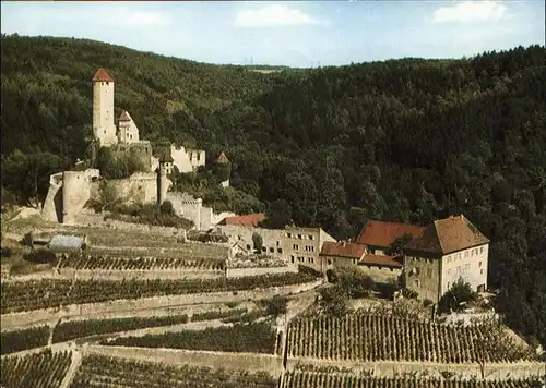 Neckarzimmern Burg Hornberg Neckar Burg Ritters Goetz von Berlichingen Kat. Neckarzimmern