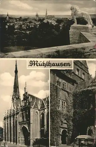 Muehlhausen Thueringen Domkirche Kat. Muehlhausen Thueringen