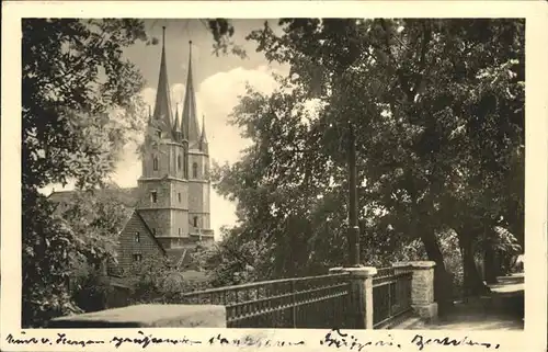 Muehlhausen Thueringen Am Hohen Graben Jakobikirche Kat. Muehlhausen Thueringen