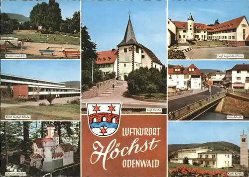 Hoechst Odenwald Ev. Jugendzentrum Obrunnschlucht Kat. Hoechst i. Odw.