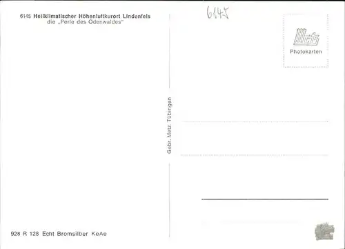 Lindenfels Odenwald Gedicht Tief im Odenwald Kat. Lindenfels