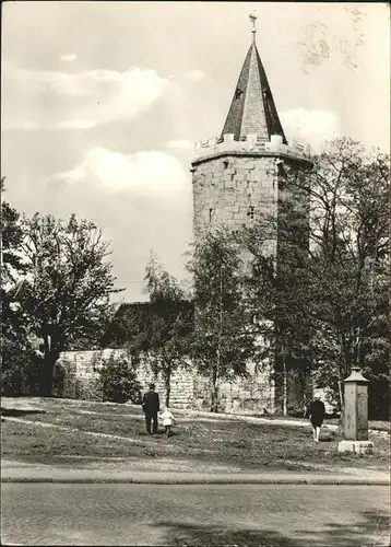 Muehlhausen Thueringen Rabenturm Kat. Muehlhausen Thueringen