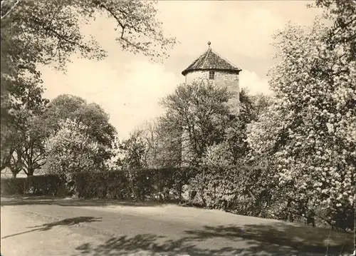 Muehlhausen Thueringen Rabenturm Kat. Muehlhausen Thueringen