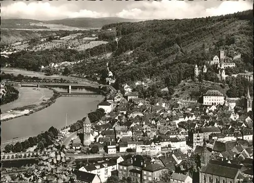 Wertheim Main Main Bruecke Burg / Wertheim /Main-Tauber-Kreis LKR