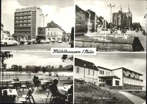 Muehlhausen Thueringen Haus des Handwerks Wilhelm Pieck Platz Kat. Muehlhausen Thueringen