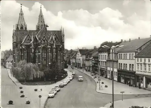 Muehlhausen Thueringen Wilhelm Pieck Platz Kat. Muehlhausen Thueringen