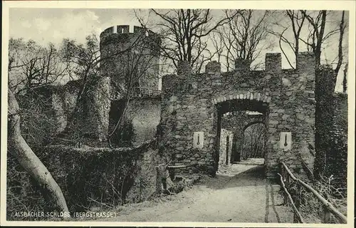 Alsbach Bergstrasse Schloss Kat. Alsbach-Haehnlein