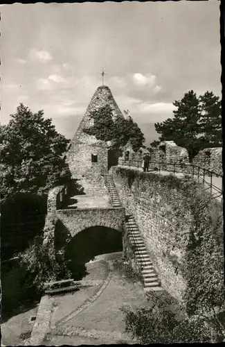 Lindenfels Odenwald Burgruine Kat. Lindenfels