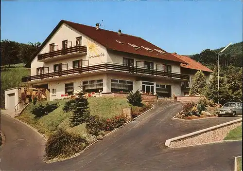 Lindenfels Odenwald Hotel Sonnenblick Franz Roeder Kat. Lindenfels