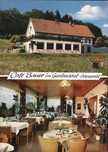 pw11731 Hammelbach Cafe Bauer im Gassbachtal Kategorie. Grasellenbach Alte Ansichtskarten