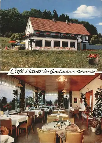 pw11736 Hammelbach Cafe Bauer  Kategorie. Grasellenbach Alte Ansichtskarten