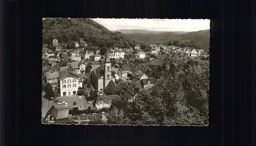 Lindenfels Odenwald Burgblick Kat. Lindenfels