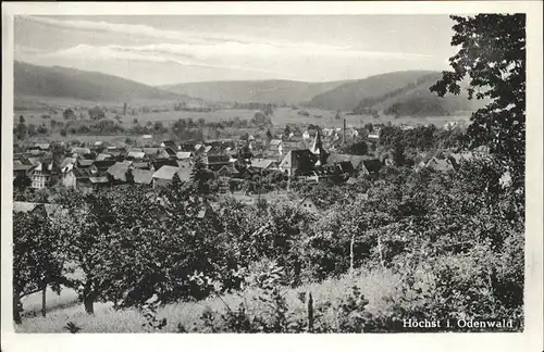 Hoechst Odenwald  Kat. Hoechst i. Odw.