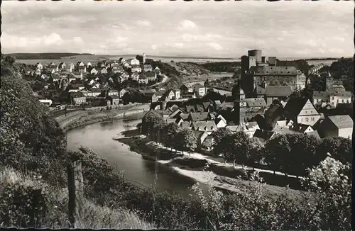 Runkel Lahn Gesamtansicht / Runkel /Limburg-Weilburg LKR