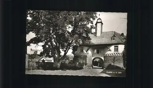 Runkel Lahn Burgtor / Runkel /Limburg-Weilburg LKR