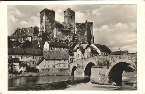 Runkel Lahn Burg / Runkel /Limburg-Weilburg LKR