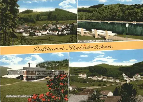 Steinbruecken Hallenbad Eibelshausen Hammerweiher Kat. Dietzhoelztal