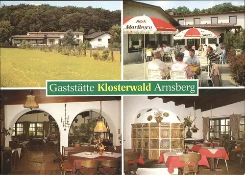 Lich Hessen Gaststaette Klosterwald / Lich /Giessen LKR