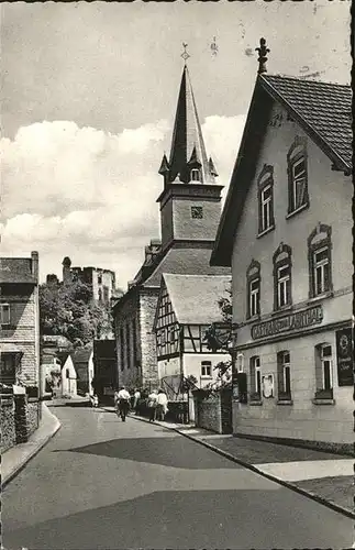 Balduinstein Gasthaus zum Lahnthal Kat. Balduinstein