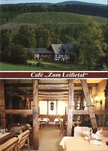 Schmallenberg Cafe Zum Leissetal Schmallenberg Ebbinghof Kat. Schmallenberg