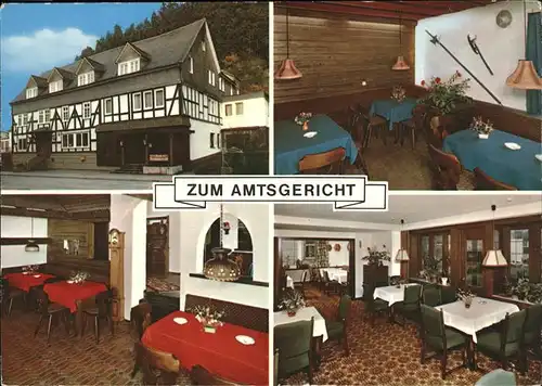 Kirchhundem Hotel Pension Zum Amtsgericht Kat. Kirchhundem