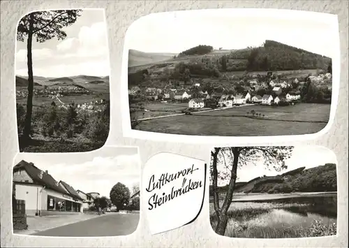 Steinbruecken Teilansichten Luftkurort Steinbruecken Kat. Dietzhoelztal