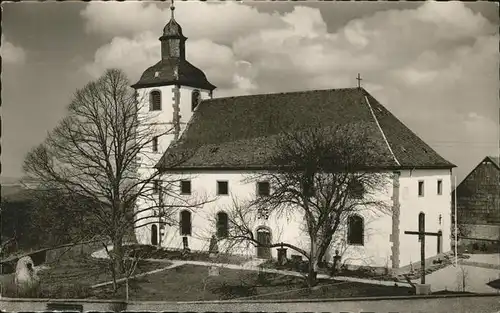 Neunkirchen Odenwald Ev. Pfarrkirche Kat. Modautal