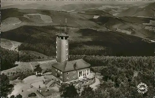 Kirchhundem Aussichtsturm Hohe Bracht Kat. Kirchhundem