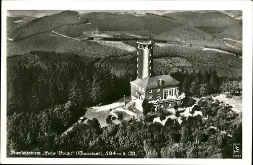 Kirchhundem Aussichtsturm Hohe Bracht Kat. Kirchhundem