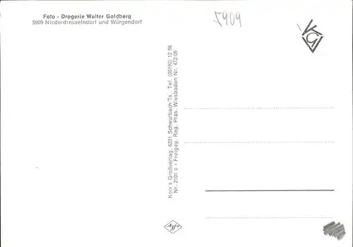 Burbach Niederdresselndorf Flugaufnahme Kat. Burbach