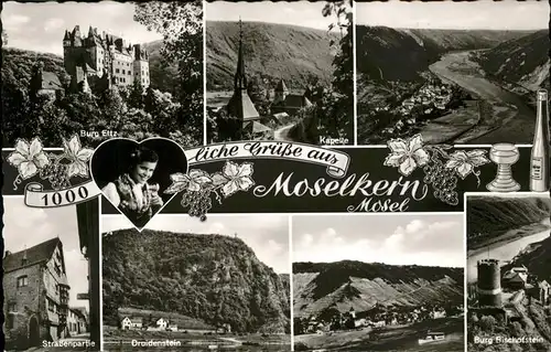 Moselkern burg bischofstein Kat. Moselkern